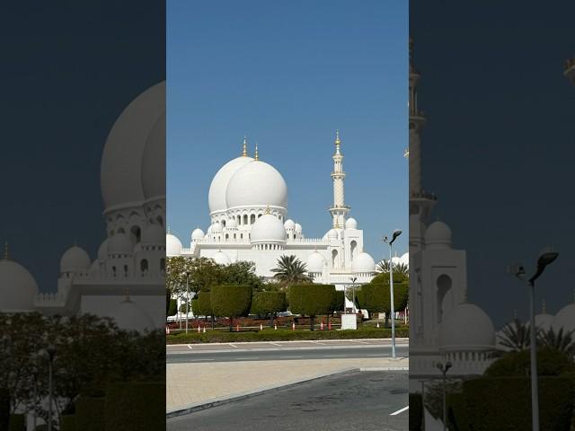 Abu Dhabi Scheich-Zayid-Moschee #travel #explore #dubai