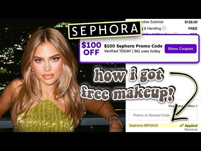 Sephora Promo Code 2023 ... Unlock the Best Deals with these Free Coupons!