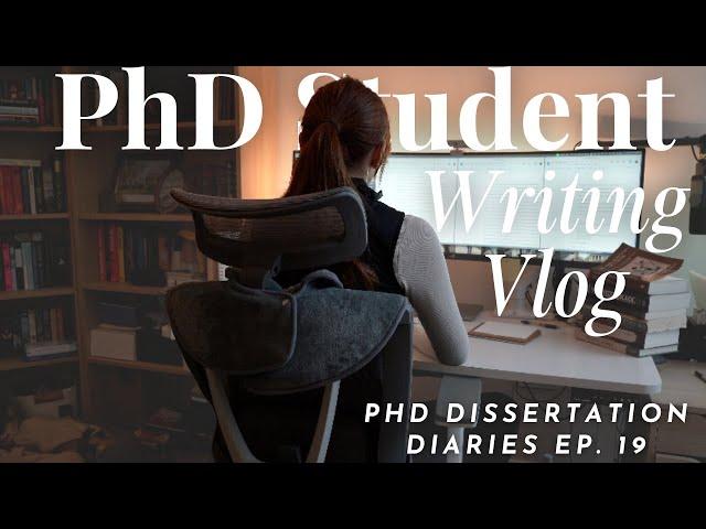 The Ebbs and Flows of Writing a Dissertation | History PhD Dissertation Diaries Ep. 19