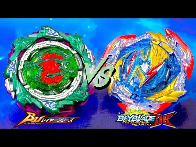 DEFENSE CHAINS VS RUBBER BLADES! | Chain Kerbeus VS Ultimate Valkyrie Battle | Beyblade Burst BU/DB