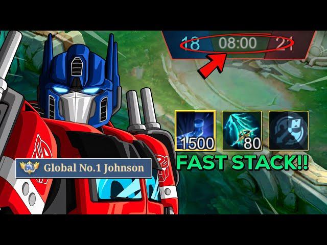 GLOBAL JOHNSON SECRET WAY TO STACK UP FAST!!(Pls don't abuse...)