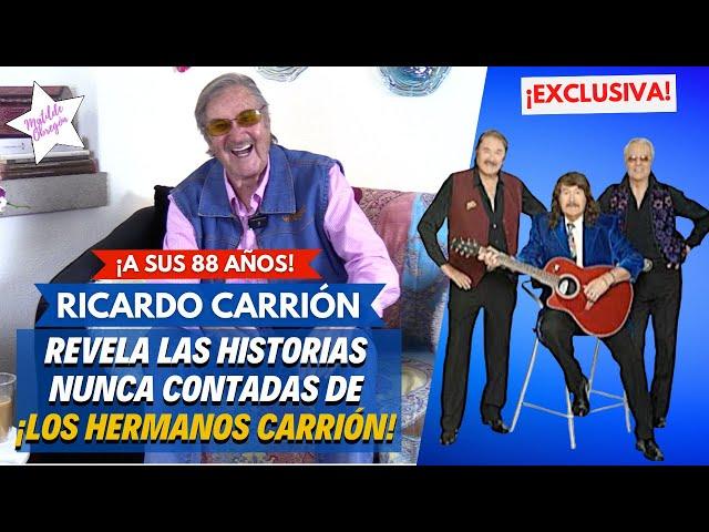 RICARDO CARRIÓN: "En el amor, mis favoritas eran las recepcionistas" Entrevista con Matilde Obregón.