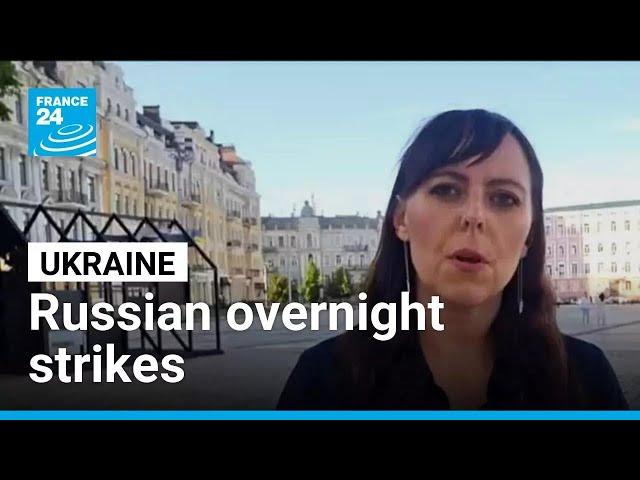 Russian overnight strikes on Ukraine: Emmanuelle Chaze is in Kiev • FRANCE 24 English