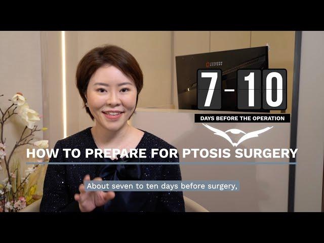 Preparing For Ptosis Surgery | Dr Stephanie Young