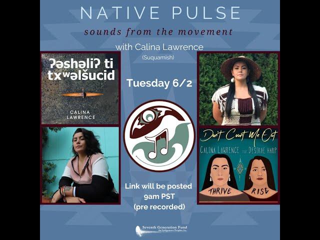 Native Pulse: Sounds From the Movement with Calina Lawrence