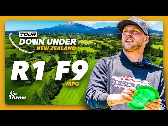 TDU - Egmonster Disc Golf Classic | RD1 F9 | Robinson, Gossage, Stout, Sides