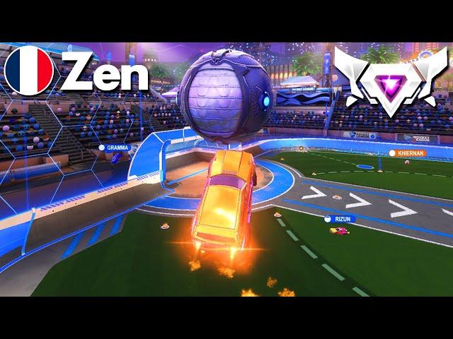 Zen SENSATIONAL Rocket League Gameplay (SSL 2v2)