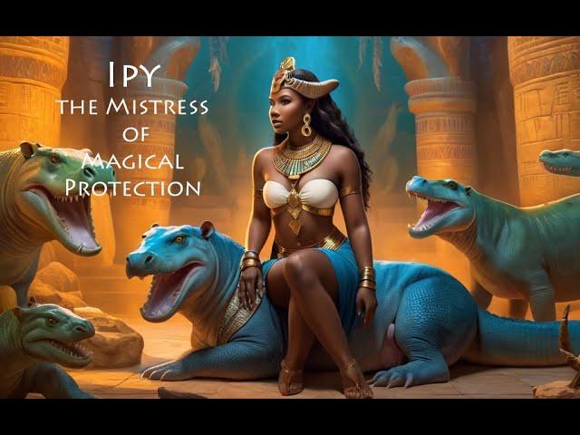 Ipy the Mother of Fire, the Mistress of Magical Protection, Mother of Ausar #kemet #mythology