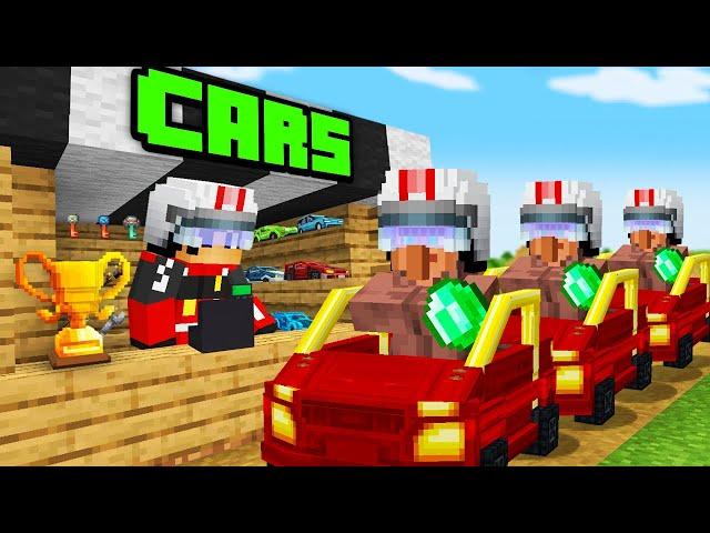 Minecraft but I Open a Car Store!