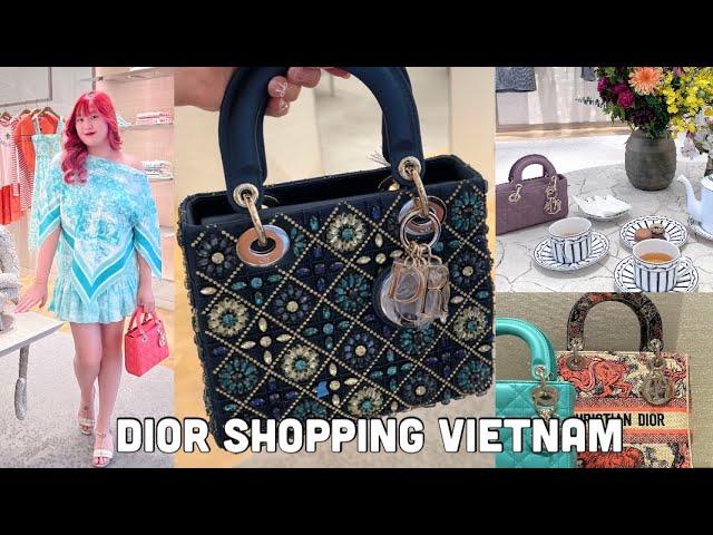 Dior Shopping In Vietnam: Dioriviera 2024, Limited Edition Lady Dior, Dior Toile De Jouy Soleil