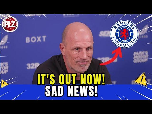 THE NEWS NO ONE WANTED TO HEAR! IT JUST HAPPENED! RANGERS FC