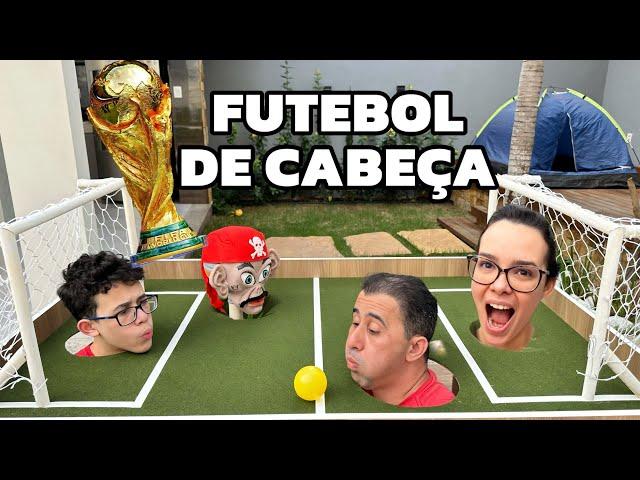 O MAIS ENGRAÇADO DESAFIO DE FUTEBOL DE CABEÇA!