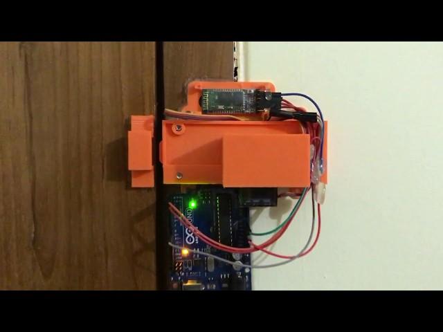 Bluetooth Door Lock Working