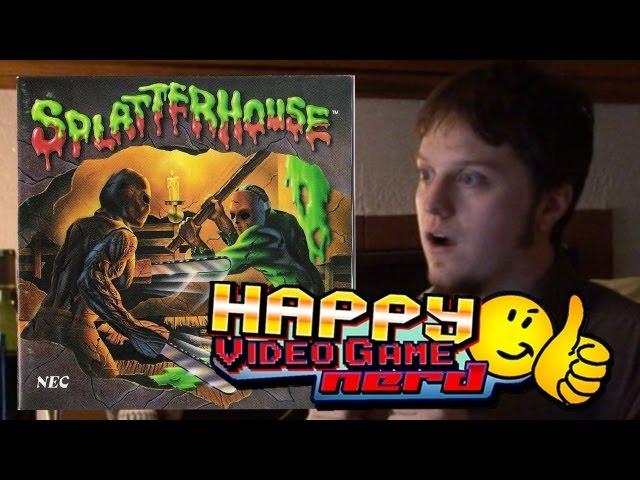 Splatterhouse Retrospective Part 1 of 2 (TG16) | Happy Video Game Nerd