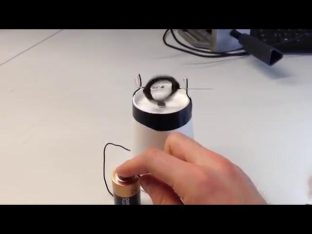 Simple electromotor demo