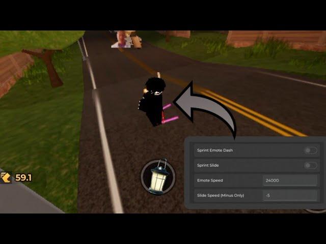 Fake Emote Dash - Draconic Hub Evade ( Roblox )