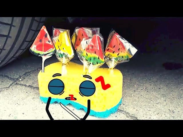 Car Crushing Spongebob Vs Army Tank | Oh No | Funny Doodles Video