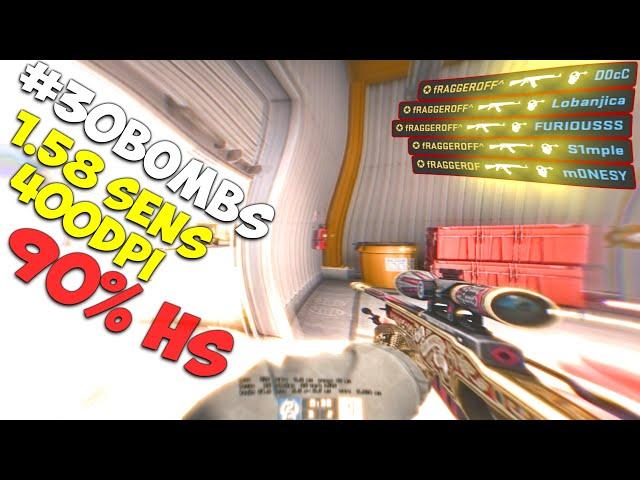 BEST CSGO MAJOR CONFIGAIM SMOOTH ASSIST |30BOMBS 90% HS| 11,000HOURS & 3000$ PC (csgo montage)