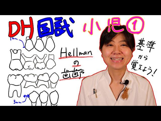 【小児①】DH国試対策 with ドクター歯科衛生士 Akane