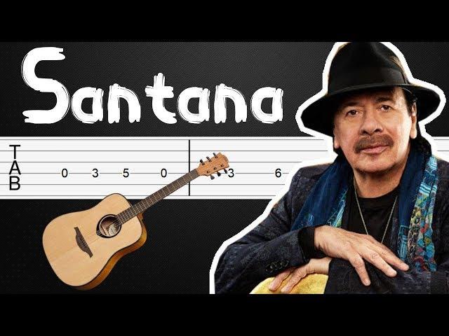 Europa - Santana Guitar Tabs, Guitar Tutorial, Guitar Lesson (SOLO)