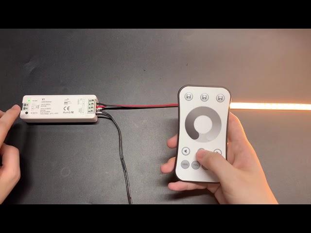 V1+R6-1 Touch LED Dimmer with wireless remote