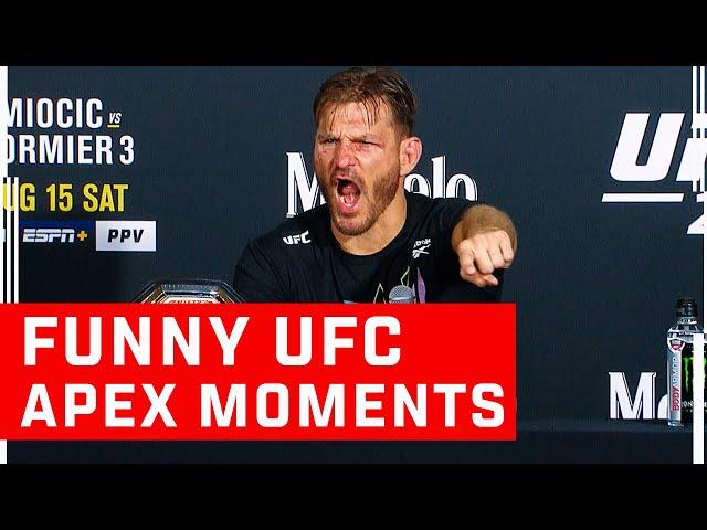 Funny UFC APEX Moments 