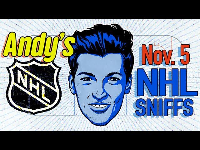 NHL Sniffs, Picks & Pirate Parlays Today 11/5/24 | Best NHL Bets w/Andy Francess