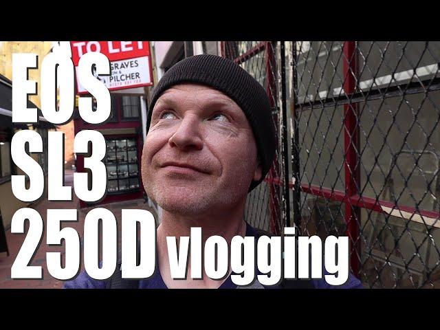 Canon EOS 250D Rebel SL3 review: VLOGGING test