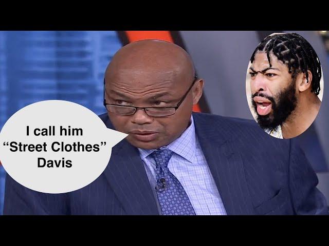 Charles Barkley Roasting Anthony Davis For 4 Minutes Straight...