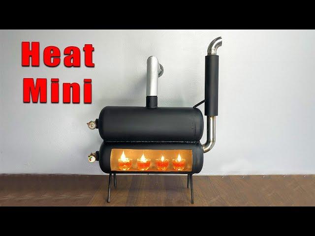 diy mini heater! So warm for your room. Free energy from sand batteries