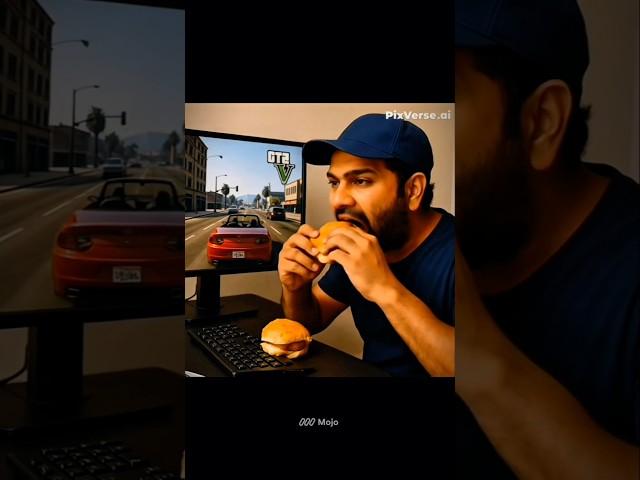 Rohit Sharma after retiring from test cricket  #ai #funny #artificialintelligence #cricket