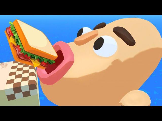 Sandwich Runner - Gameplay Walkthrough - All Levels (IOS, Android)