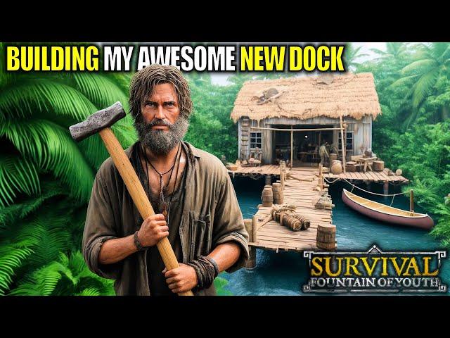 Sailing Around the Island For KEY Resource | Survival Fountain of Youth Gameplay | Part 8