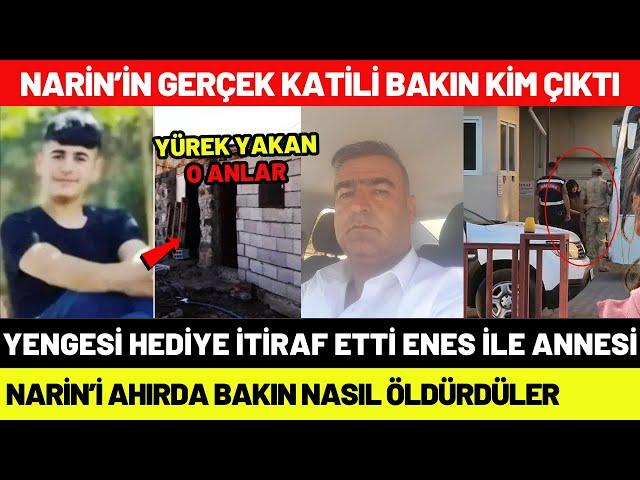 Narin Nasıl Öldü Otopsi Raporu Çıktı Yengesi Hediye İtiraf Etti Narin'i Bakın Kim Öldürdü