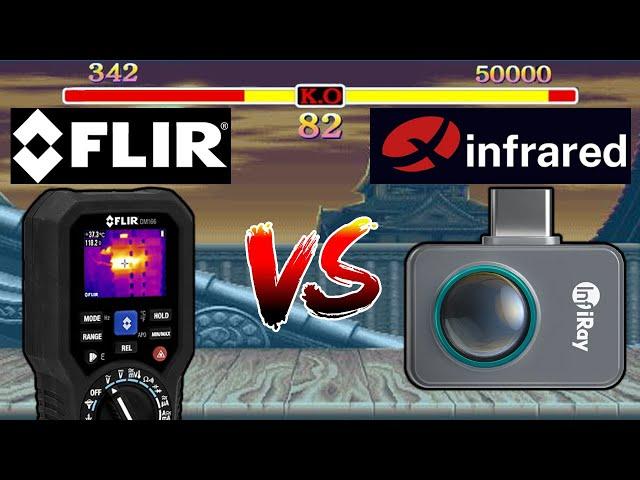 Infiray / Xinfrared P2 Pro VS FLIR - Thermal Camera Review