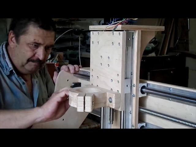 CNC is easy. Machine made of plywood. Part 2.  ЧПУ - это просто. Станок из фанеры. Часть 2