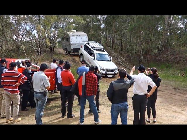 TOYOTA LANDCRUISER  PRADO TESTING OFFROAD - GALL BOYS