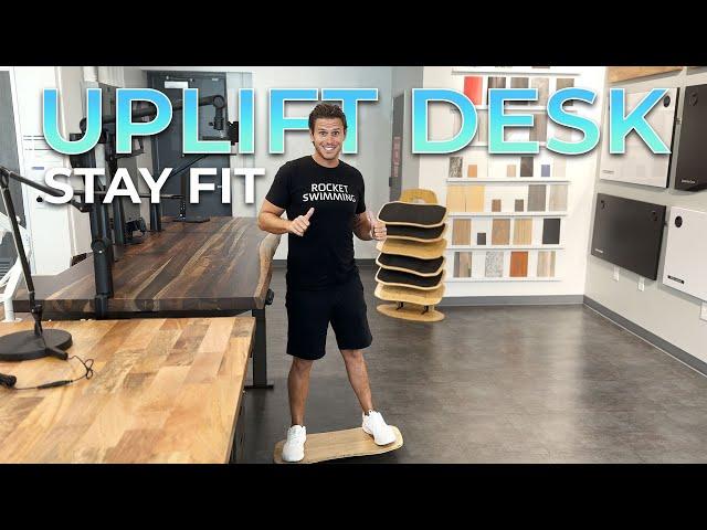 Work from Home Healthier with Uplift Desk | Stay Active While You Work