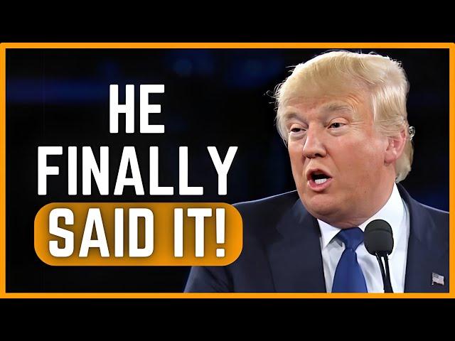 Donald Trump Says What NO ONE Else Will About Palestinians