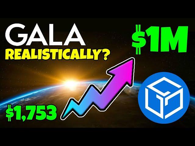 GALA GAMES (GALA) - COULD $1,753 MAKE YOU A MILLIONAIRE... REALISTICALLY???