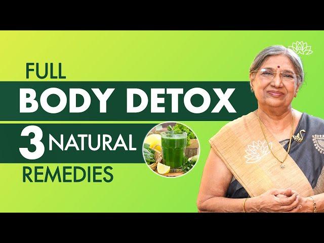 How To Detox Your Body Naturally & Instantly at Home