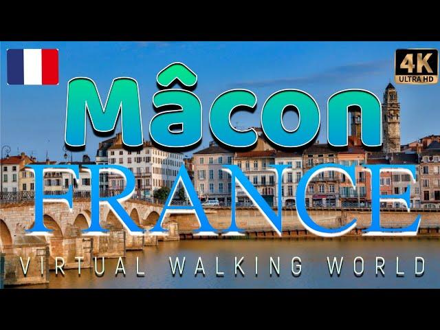 Walking through History: Mâcon, France in Daylight