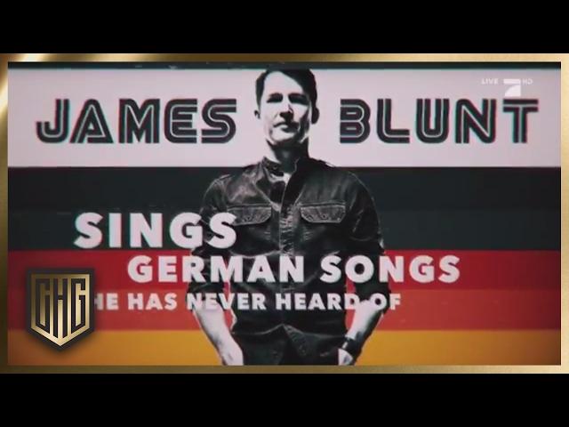 James Blunt sings German Songs he never heard of | Circus HalliGalli | ProSieben