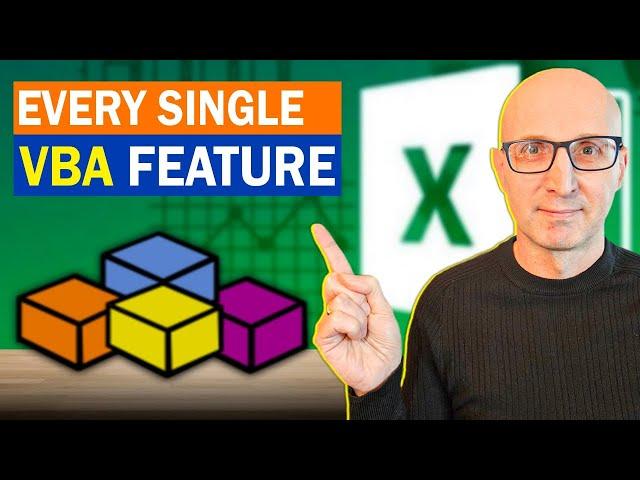 Every Single VBA Feature in 10 Minutes