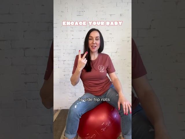 4 Exercises: Engage Baby #childbirtheducation #pregnancytips #expectingmom #expectingparents #birth