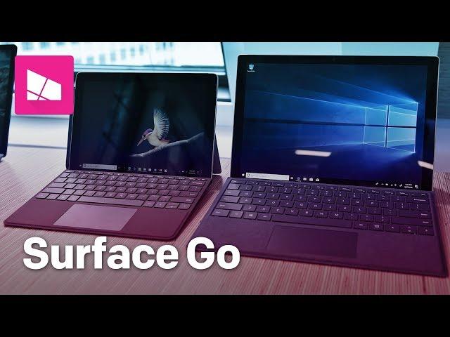 Surface Go hands-on