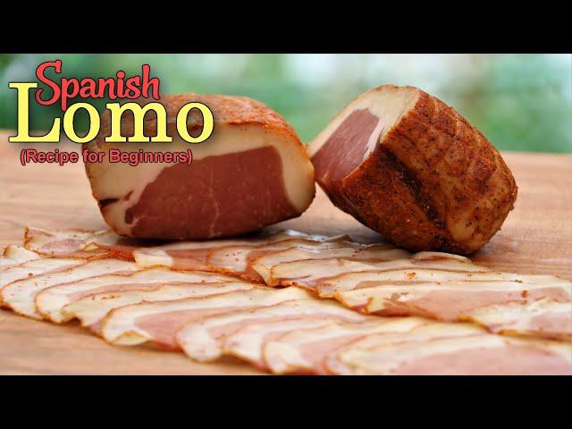 Easy way to make Spanish Lomo at home - Dry Curing Meats for Beginners