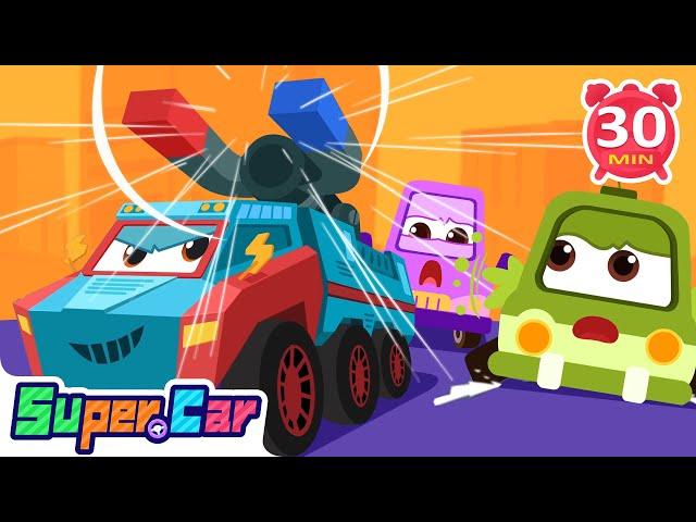 Car Cartoons & Songs For Kids | The Super Magnet Car | Kids Cartoons & Videos | Super Cars