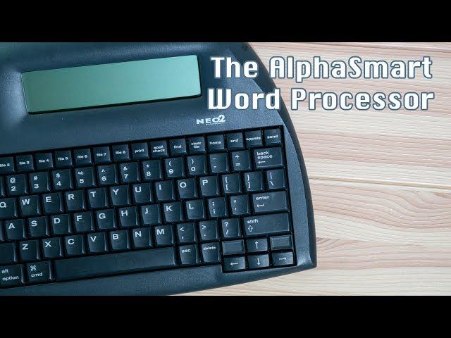 The AlphaSmart Word Processor