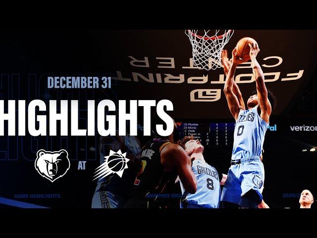 Memphis Grizzlies Highlights vs Phoenix Suns